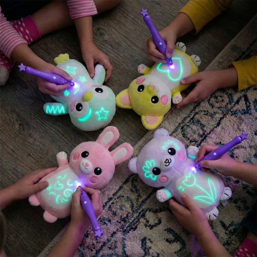 Glow-in-the-dark Plush Doll Luminous Painting